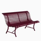 Fermob Louisiane Bench 150cm Black Cherry