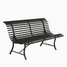 Fermob Louisiane Bench 150cm Liquorice
