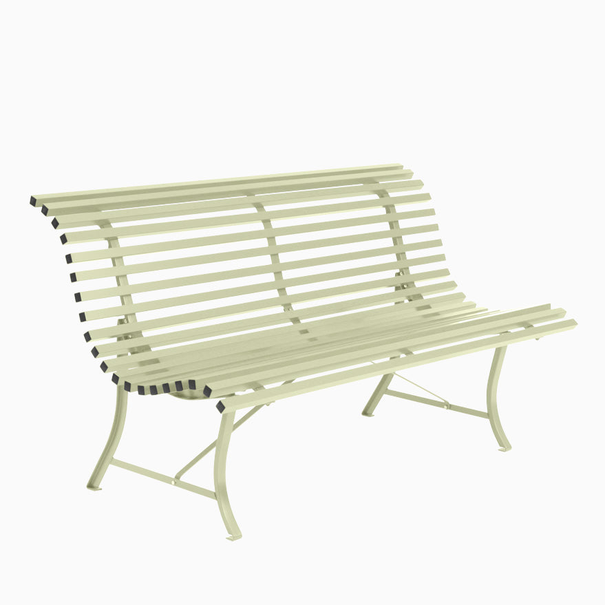 Fermob Louisiane Bench 150cm Willow Green