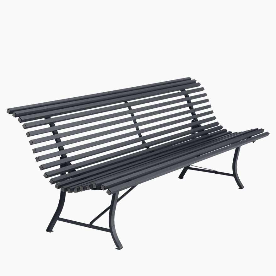 Fermob Louisiane Bench 200cm Anthracite