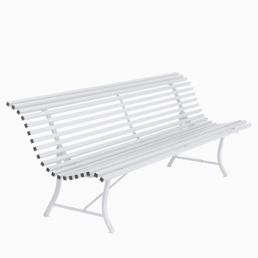 Fermob Louisiane Bench 200cm Cotton White