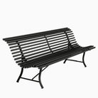 Fermob Louisiane Bench 200cm Licquorice