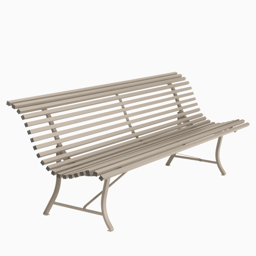 Fermob Louisiane Bench 200cm Nutmeg