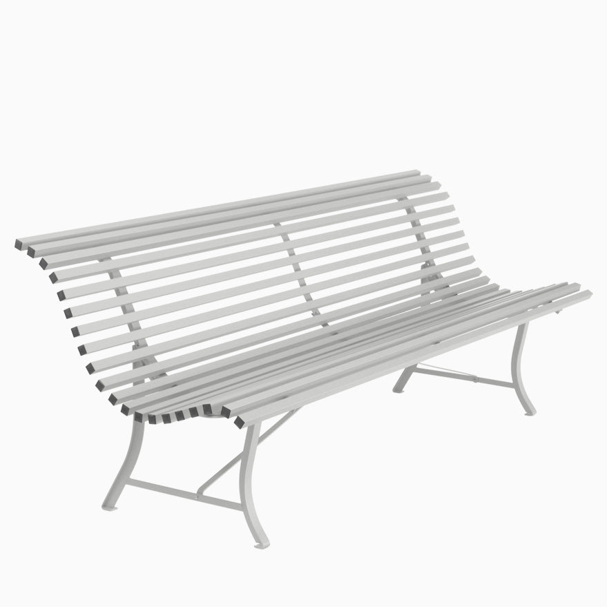 Fermob Louisiane Bench 200cm Steel Grey
