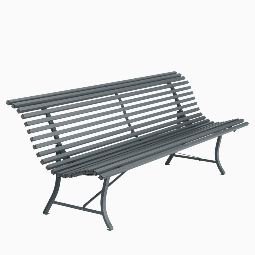 Fermob Louisiane Bench 200cm Storm Grey