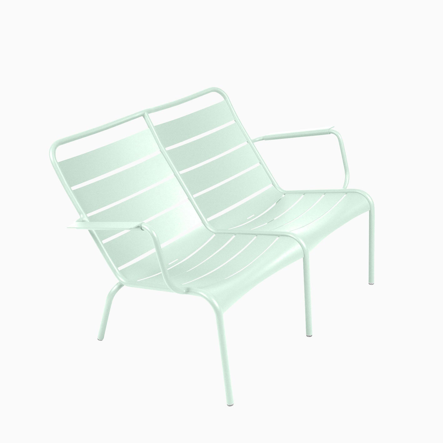 Fermob Luxembourg Duo Low Armchair Ice Mint
