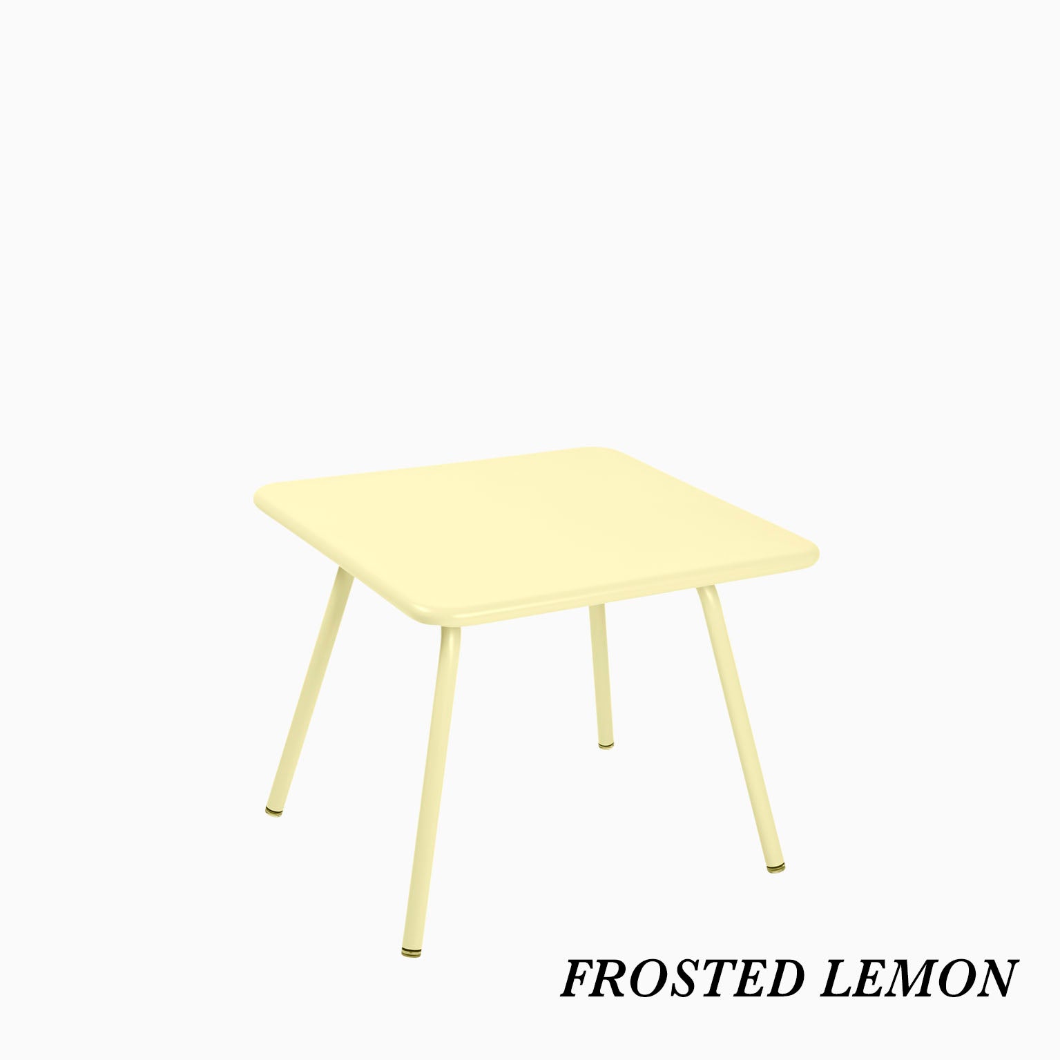 Fermob Luxembourg Kids Table Frosted Lemon