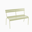 Fermob Luxembourg Bench with Backrest Willow Green