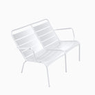 Fermob Luxembourg Duo Low Armchair Cotton White