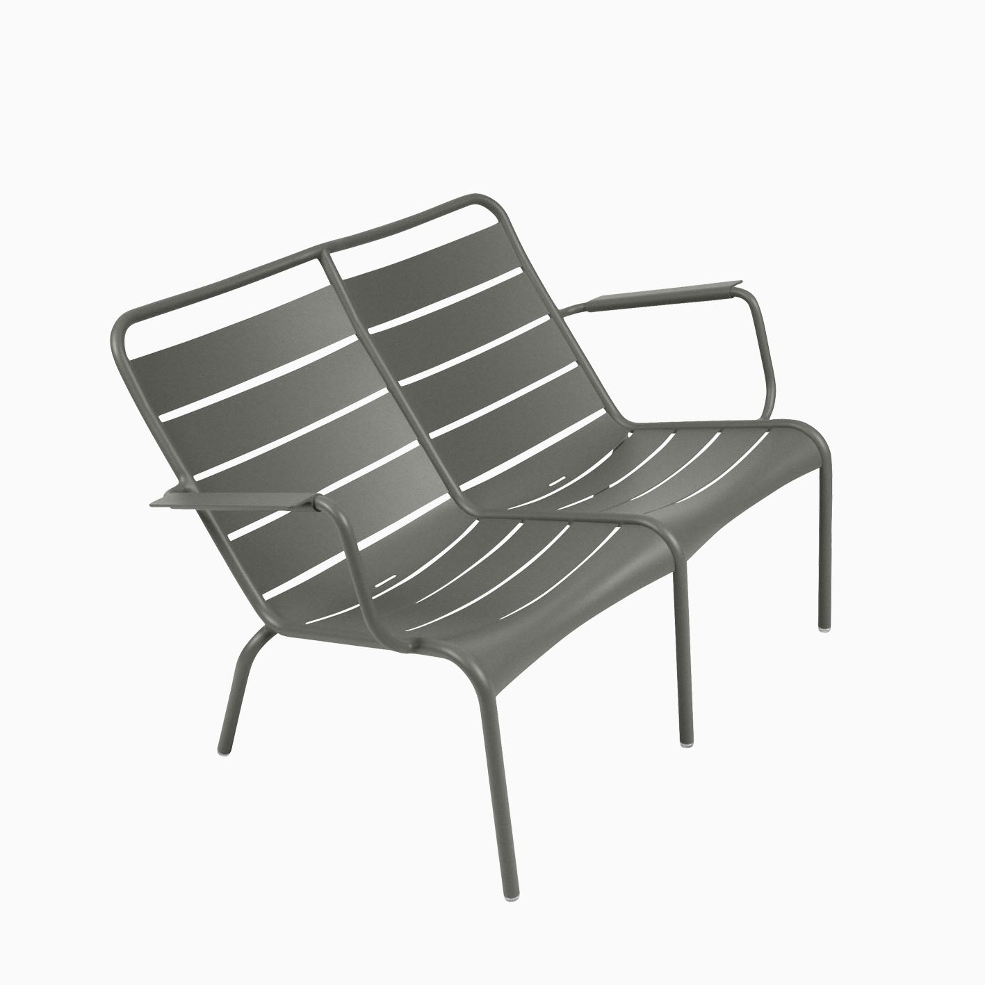 Fermob Luxembourg Duo Low Armchair Rosemary
