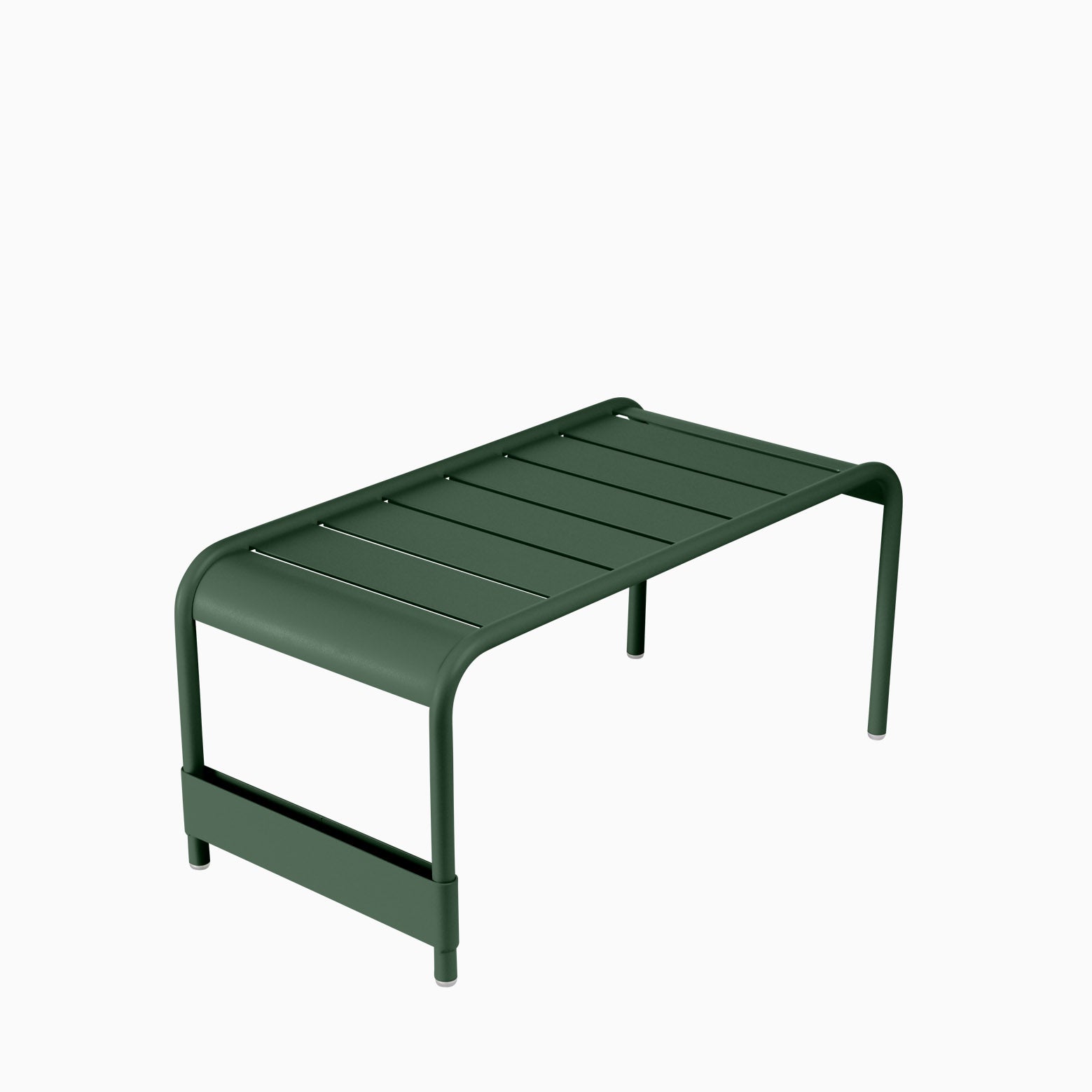Fermob Luxembourg Low Table Garden Bench Cedar Green