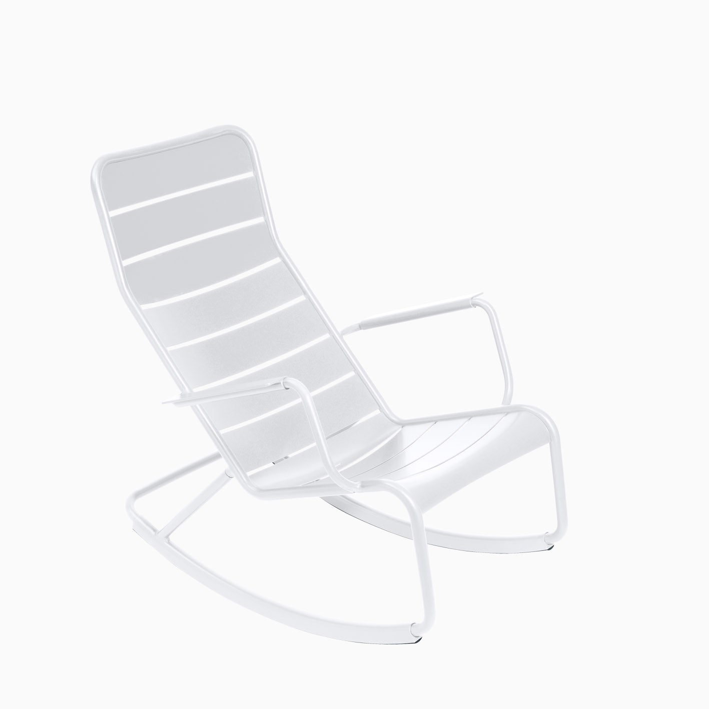 Fermob Luxembourg Rocking Chair Cotton White