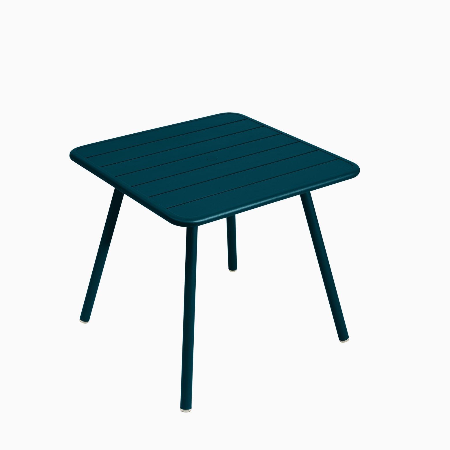Fermob Luxembourg Square Table Acapulco Blue