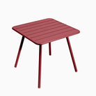 Fermob Luxembourg Square Table Chili