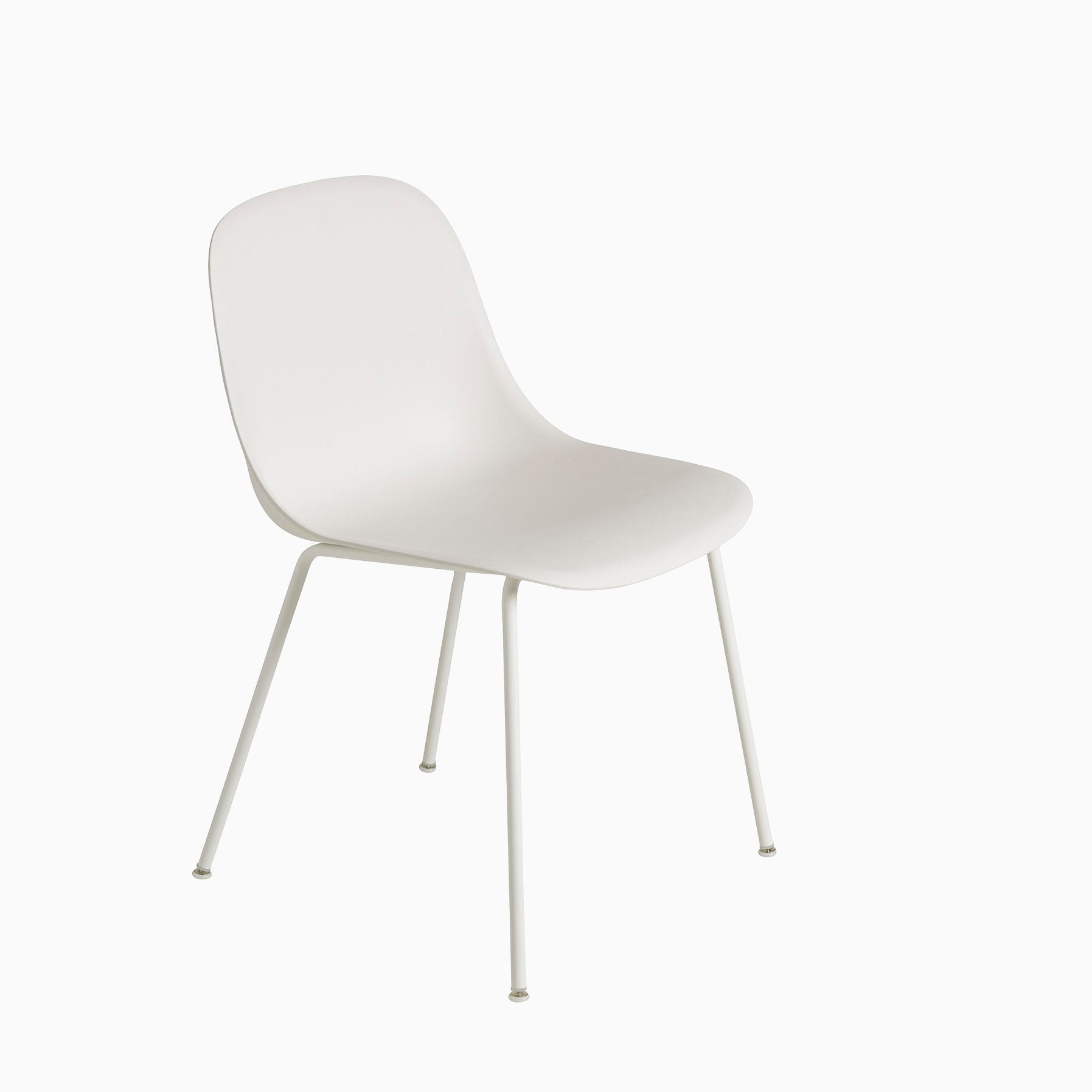 Muuto Fiber Side Chair Tube Base White