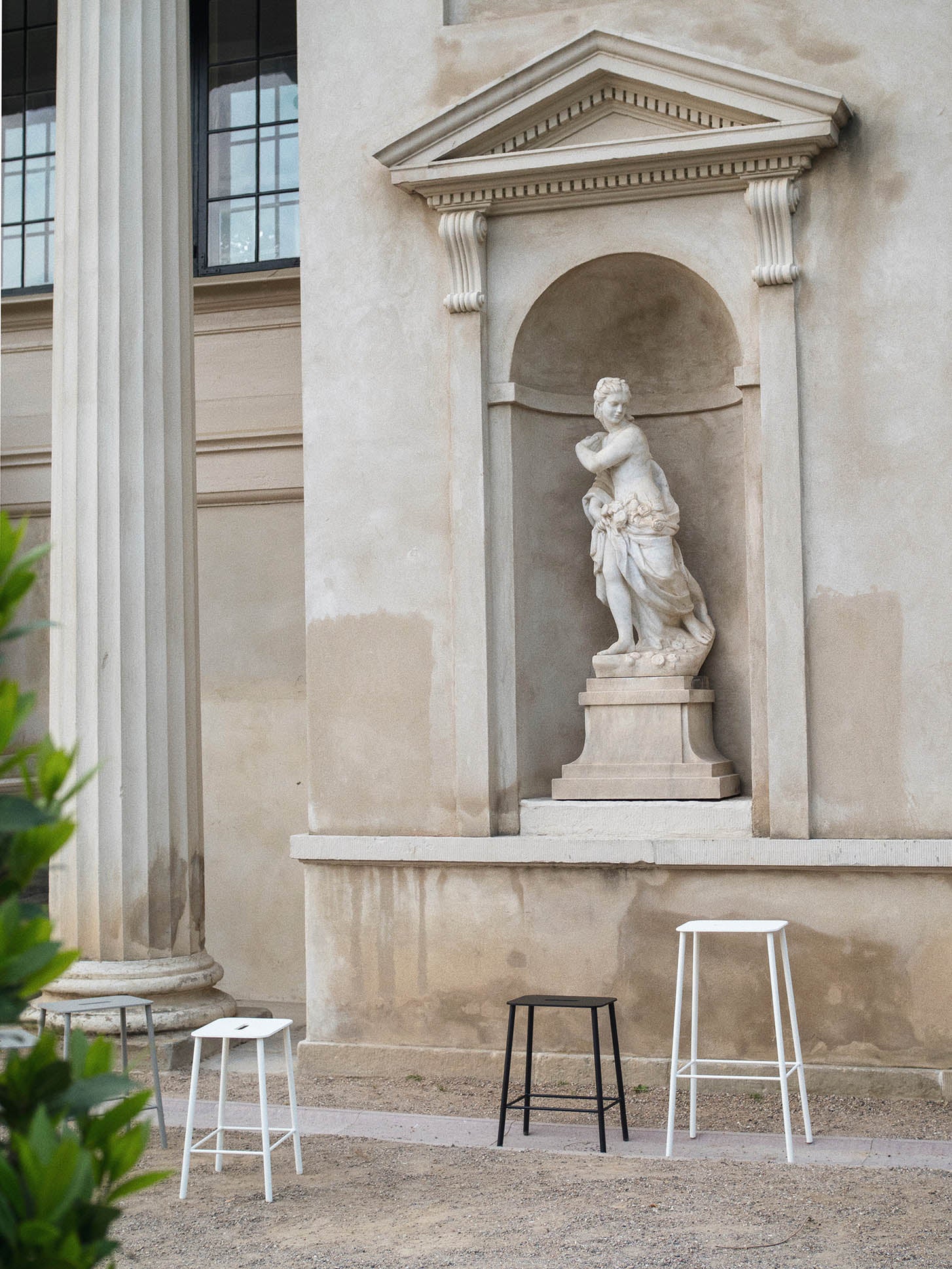 Frama Adam Stool MonoFrama Adam Mono Stool Black