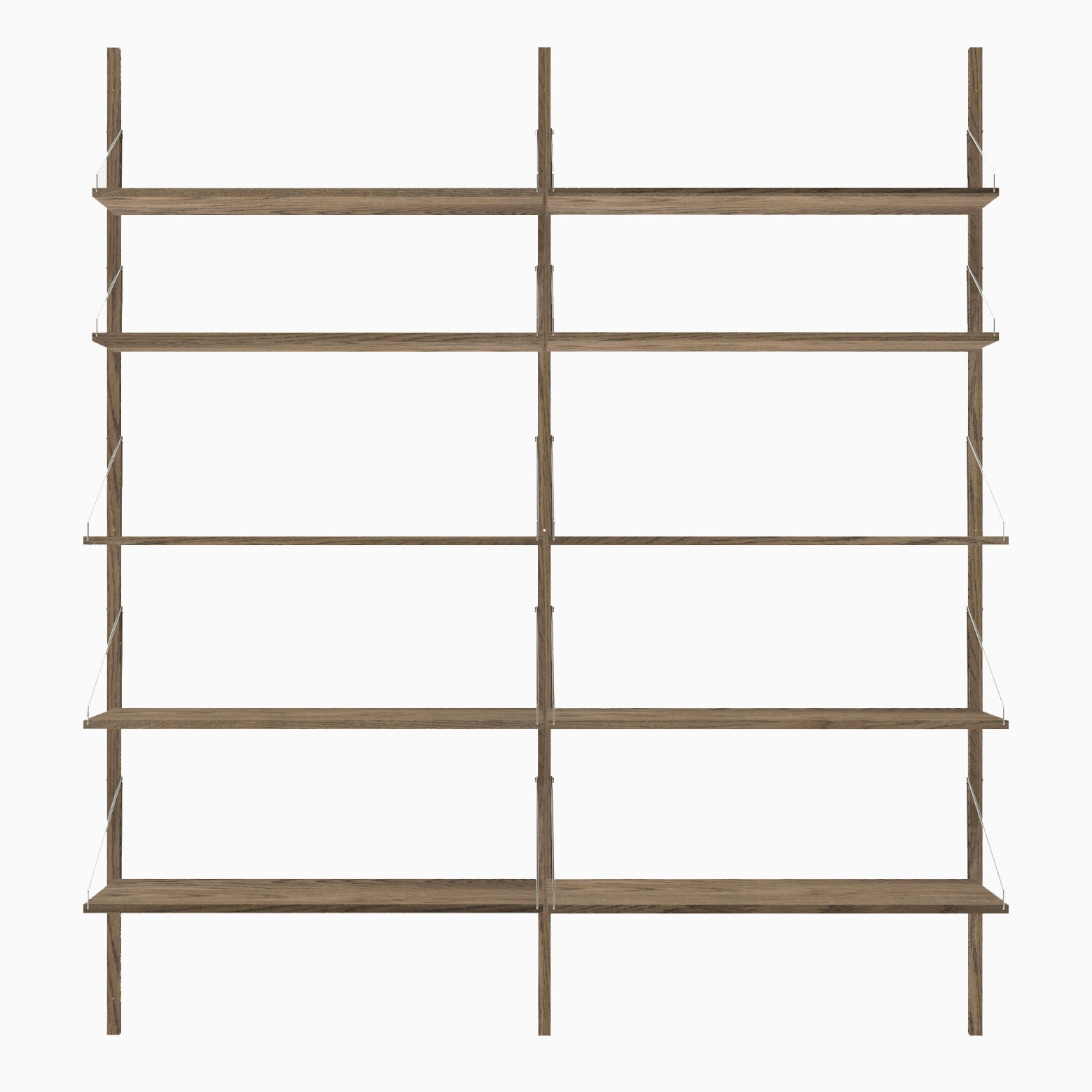 Frama Shelf Library H1852 Double Section Dark