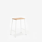 Frama Adam Stool Oak White H50cm