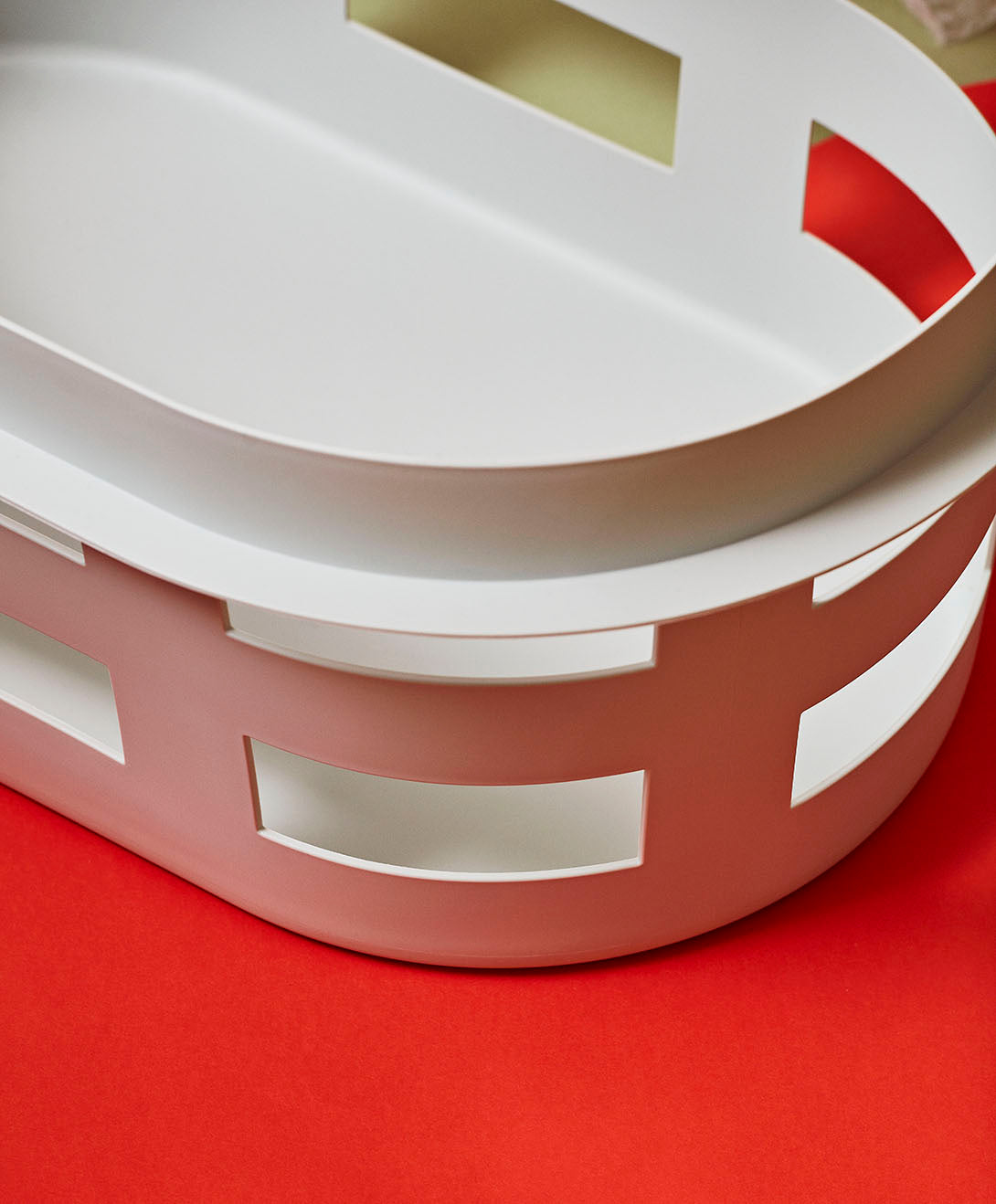 HAY Basket Small Light Grey