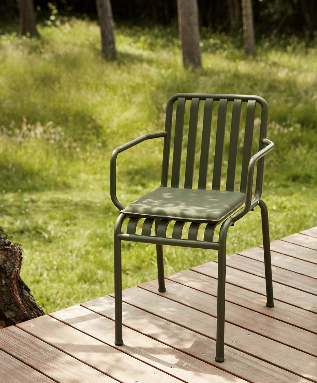 HAY Palissade Armchair Olive