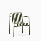 HAY Palissade Dining Armchair Olive