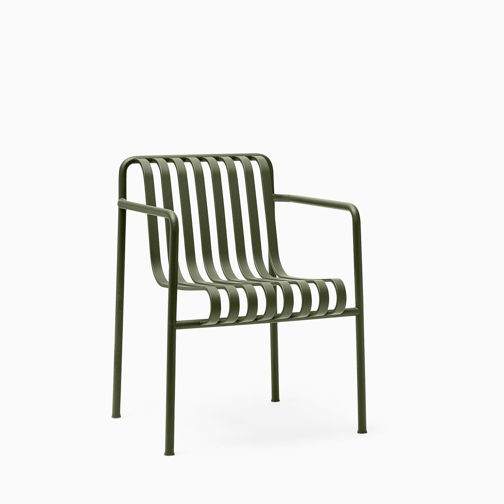HAY Palissade Dining Armchair Olive