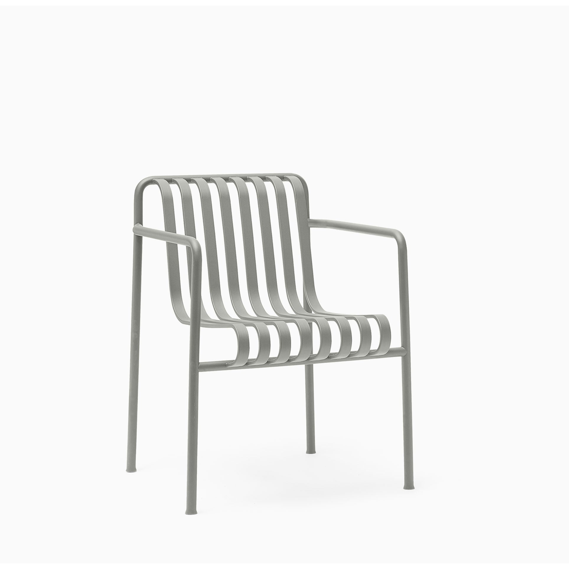 HAY Palissade Dining Armchair Sky Grey