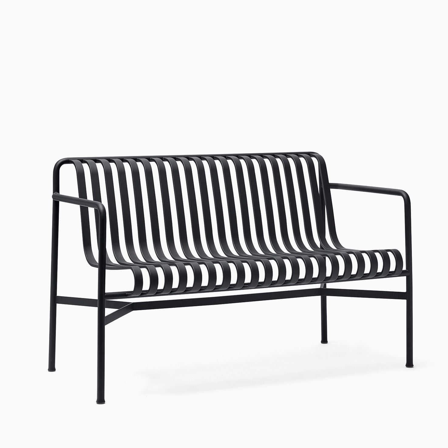 HAY Palissade Dining Bench Anthracite