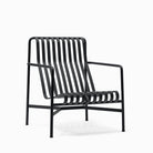 HAY Palissade Lounge CHair High Anthracite