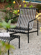 HAY Palissade Lounge CHair High Anthracite