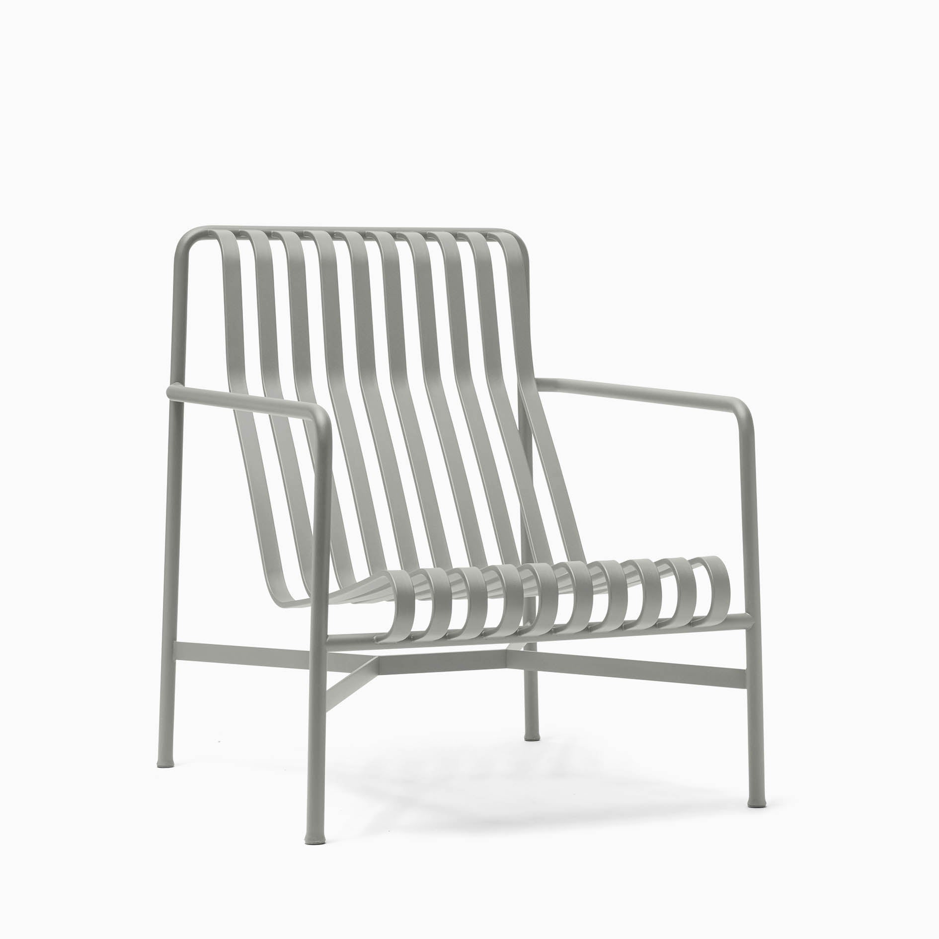 HAY Palissade Lounge Chair High Sky Grey