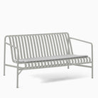 HAY Palissade Lounge Sofa Sky Grey with Cushion