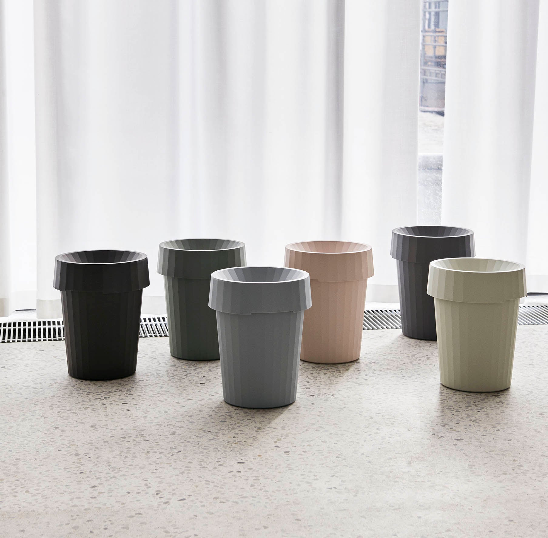 HAY Shade Bin Off White