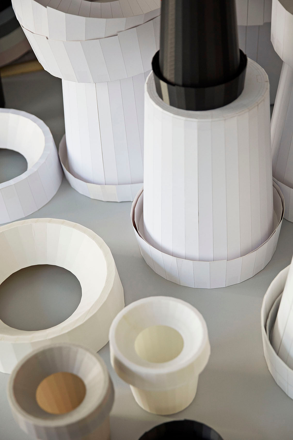 HAY Shade Bin Off White