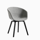 HAY About a Chair AAC23 Black Stained Oak Hallingdal 130