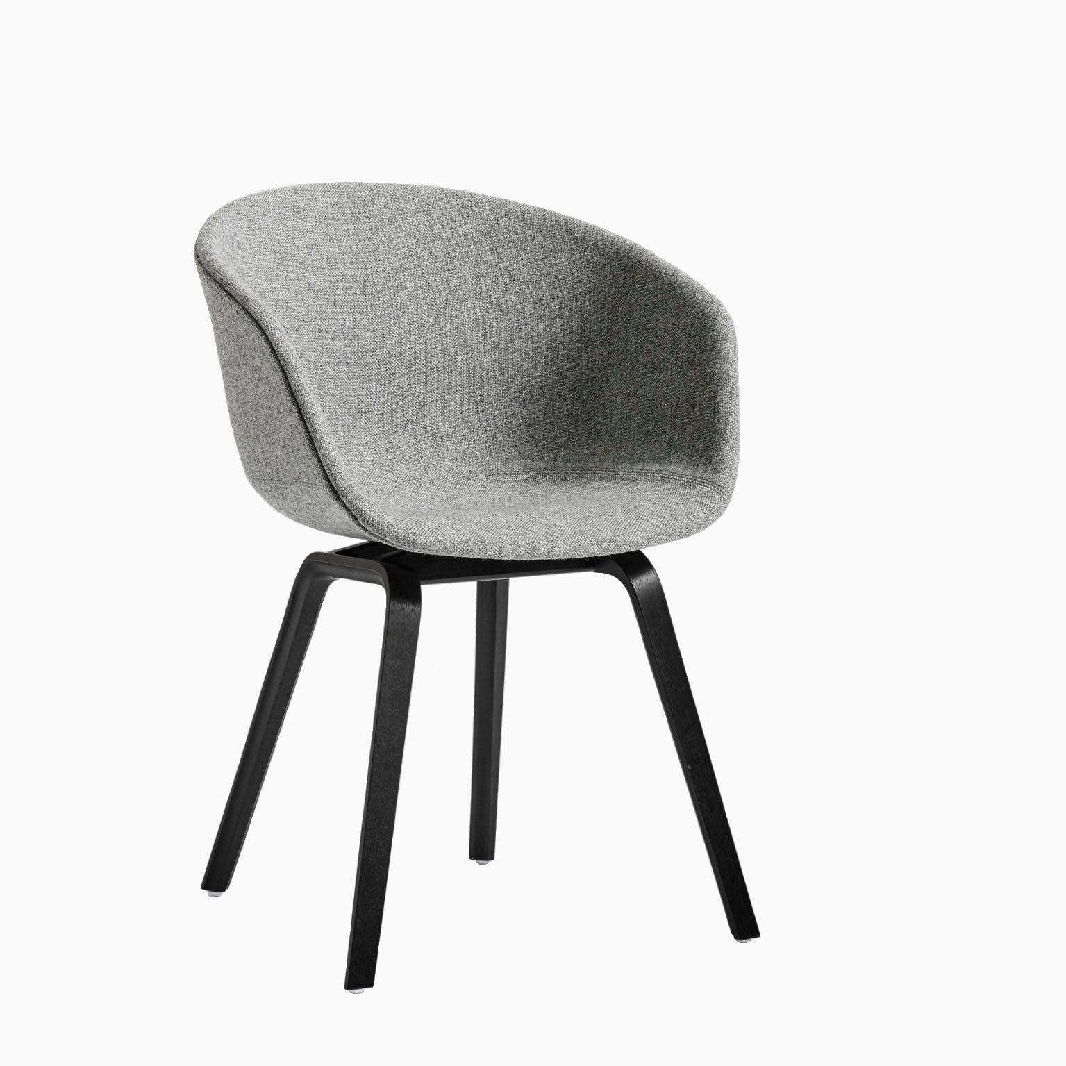 HAY About a Chair AAC23 Black Stained Oak Hallingdal 130