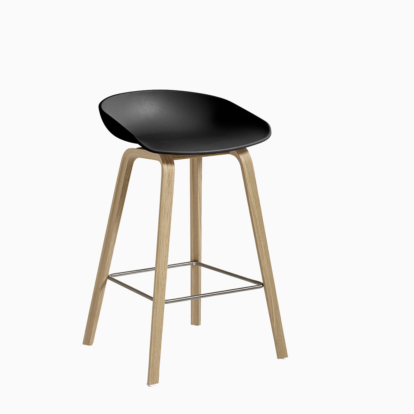 HAY About A Stool AAS32 Black Oak