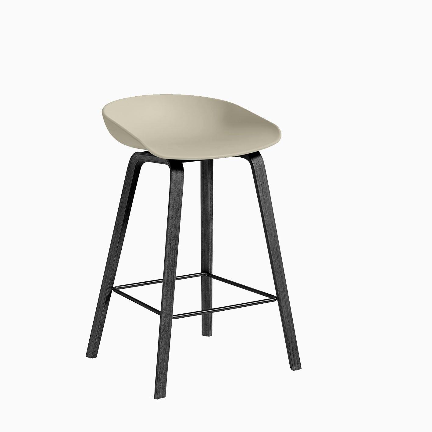 HAY About A Stool AAS32 Pastel Green Black