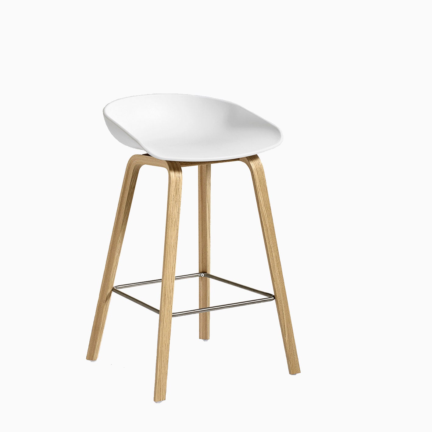 HAY About A Stool AAS32 White Oak