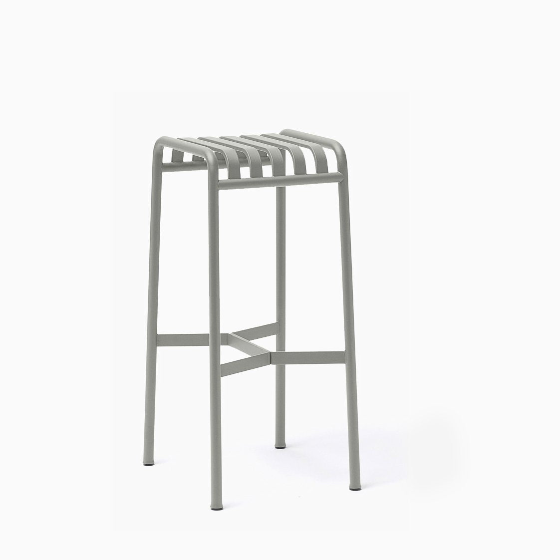 HAY Palissade Bar Stool Sky Grey