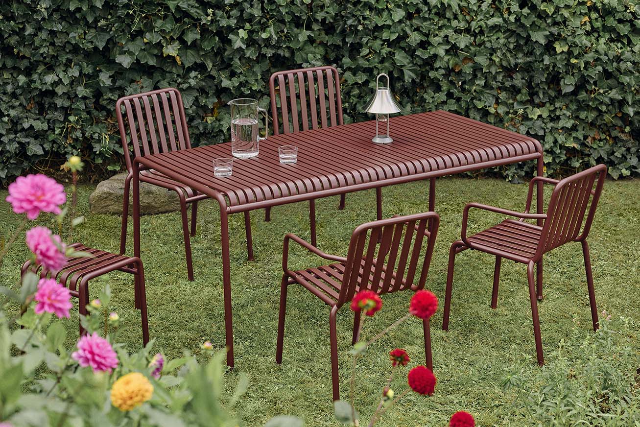 HAY Palissade Chair Iron Red