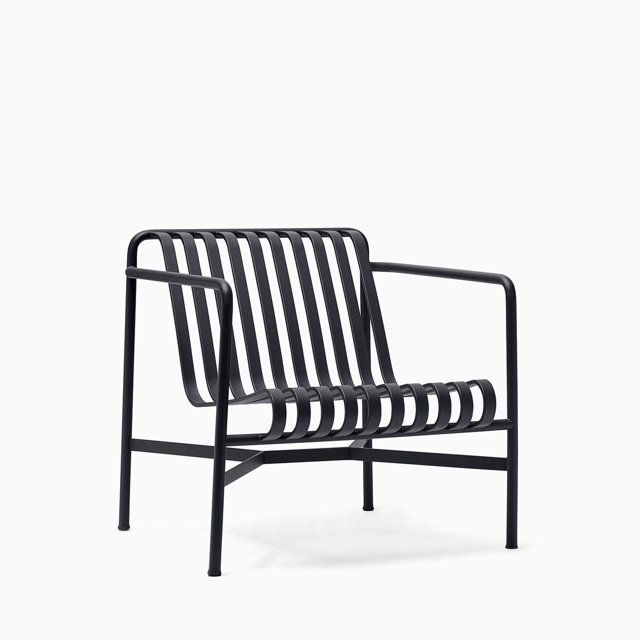 HAY Palissade Lounge Chair Low Anthracite