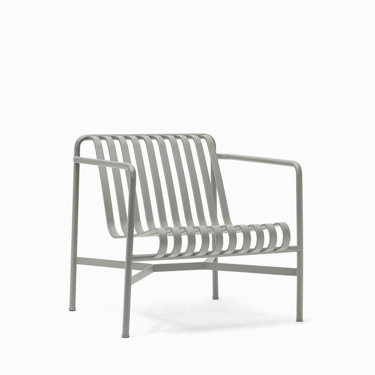 HAY Palissade Lounge Chair Low Sky Grey