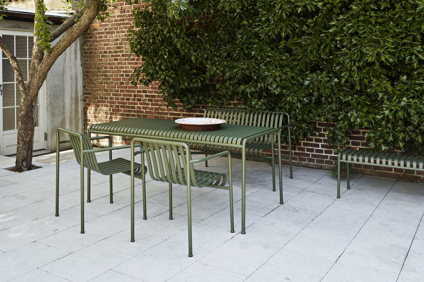 HAY Palissade Bench Olive