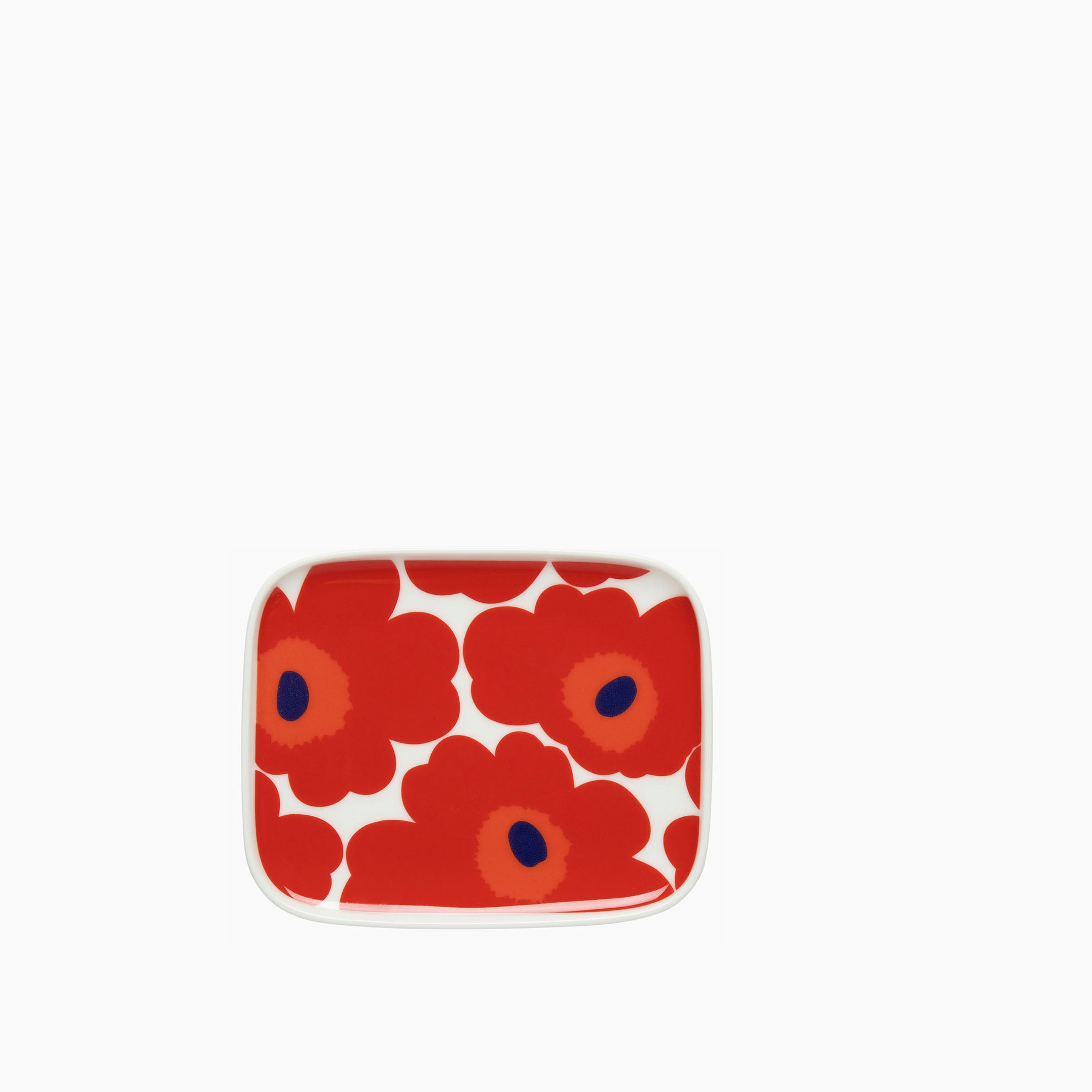 Marimekko Oiva Unikko Plate 12x15cm