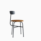 Menu Afteroom Chair 4 Black Cognac Leather