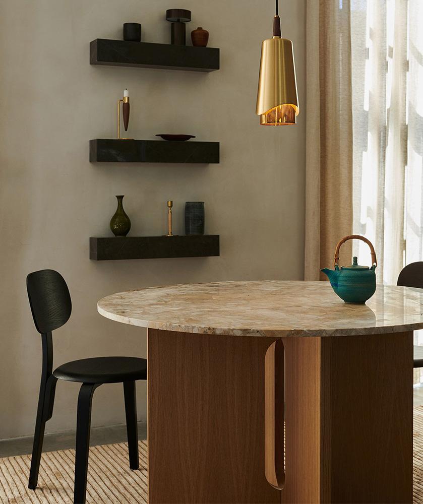 Menu Androgyn Dining Table 120cm Kunis Brescia Natural Oak