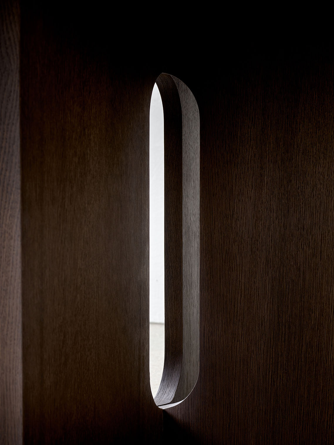Menu Androgyne Dining Table 150cm Dark Stained Oak