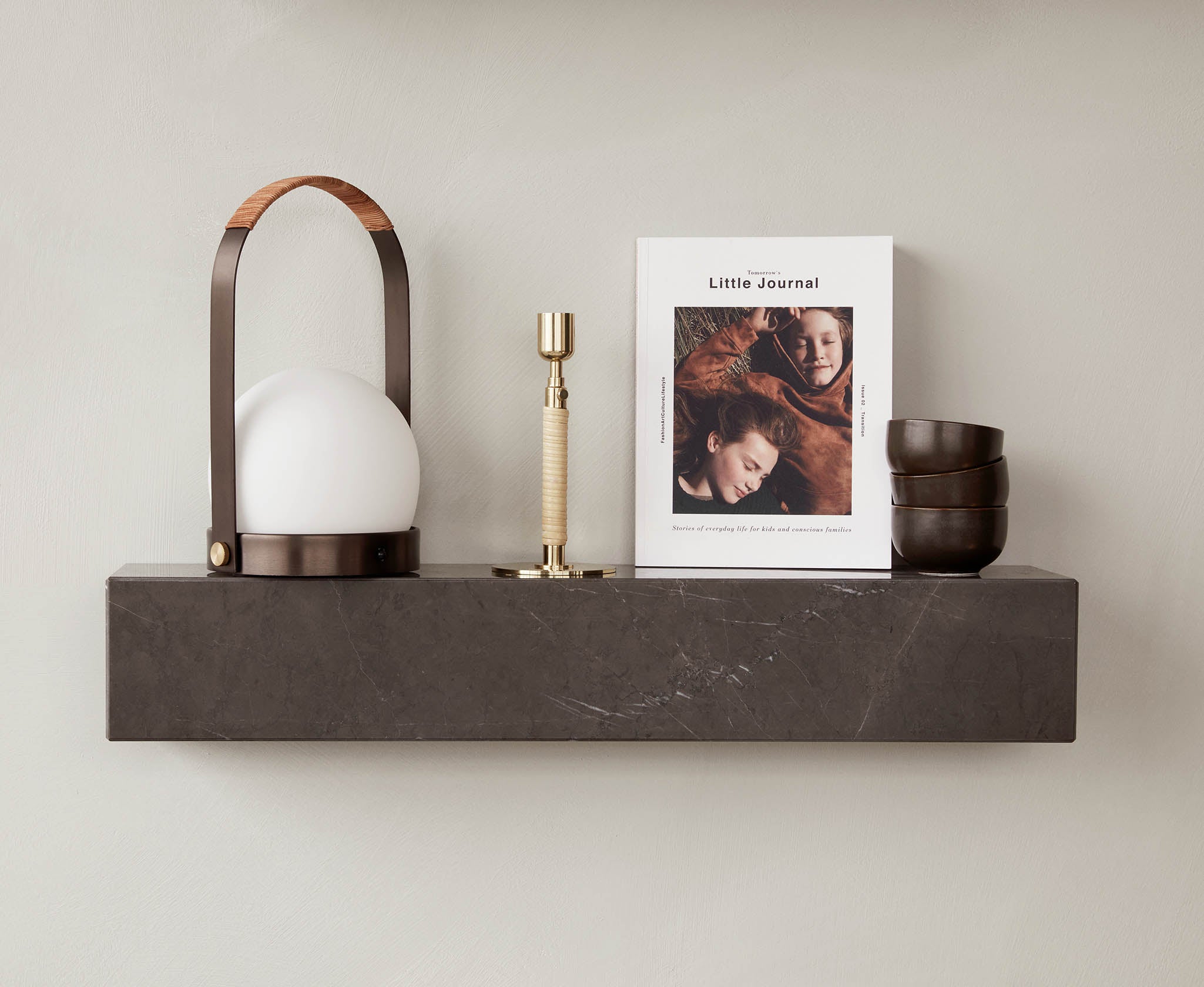 Menu Carrie Lamp Bronzed Brass