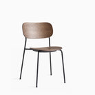 Menu Co Dining Chair Dark Stained Oak Black